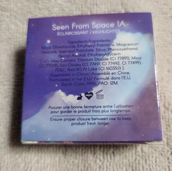 Space Case Cosmetics Highlighter and Eyeshadow Bundle New in Box - Picture 4 of 7